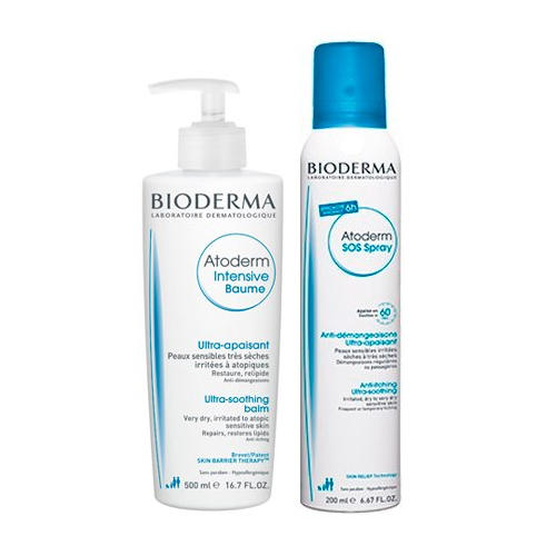 Bioderma Набор Атодерм: Бальзам Интенсив 500 мл + SOS Спрей 200 мл (Bioderma, Atoderm), Atoderm
Bioderma Набор Атодерм: Бальзам Интенсив 500 мл + SOS Спрей 200 мл (Bioderma, Atoderm), Atoderm
