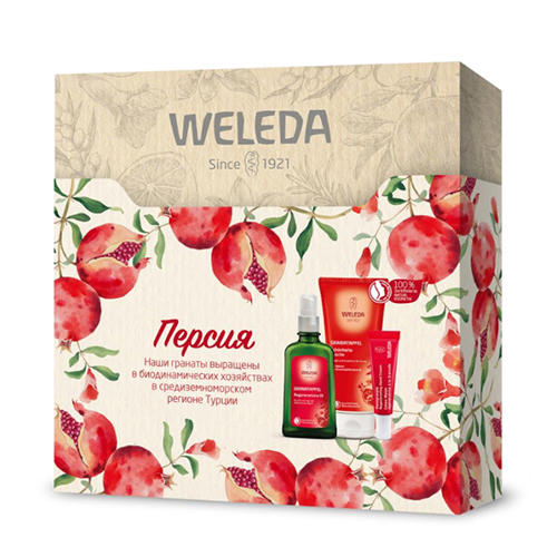 Weleda Подарочный набор «Персия», 1 шт (Weleda, Гранатовая линия), Гранатовая линия
Weleda Подарочный набор «Персия», 1 шт (Weleda, Гранатовая линия), Гранатовая линия