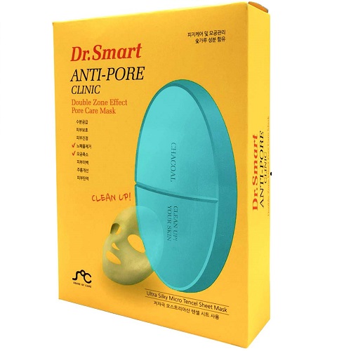 Dr. Smart Тканевая маска для ухода за порами лица с древесным углем Dr. Smart 10 шт (Dr. Smart, Уход), Уход
Dr. Smart Тканевая маска для ухода за порами лица с древесным углем Dr. Smart 10 шт (Dr. Smart, Уход), Уход