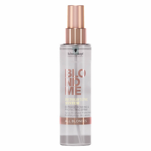 Schwarzkopf Professional Двухфазный защитный бондинг-спрей с детокс-системой, 150 мл (Schwarzkopf Professional, Blondme), Blondme
Schwarzkopf Professional Двухфазный защитный бондинг-спрей с детокс-системой, 150 мл (Schwarzkopf Professional, Blondme), Blondme