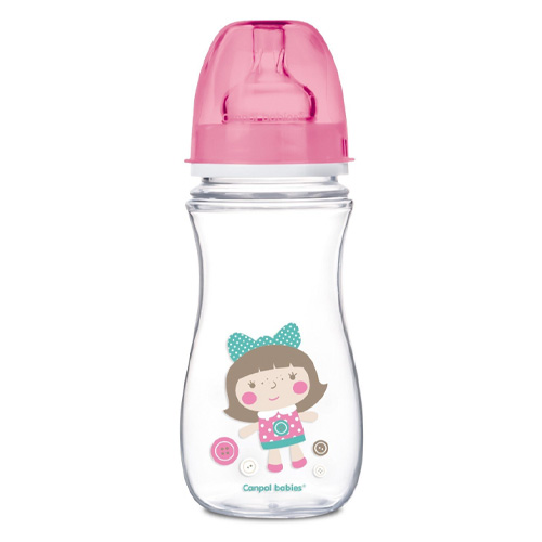 Canpol Бутылочка PP EasyStart с широким горлышком антиколиковая, 300 мл, 12+ Toys, цвет: розовый (Canpol, Бутылочки), Бутылочки
Canpol Бутылочка PP EasyStart с широким горлышком антиколиковая, 300 мл, 12+ Toys, цвет: розовый (Canpol, Бутылочки), Бутылочки