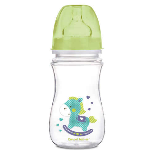 Canpol Бутылочка PP EasyStart с широким горлышком антиколиковая, 240 мл, 3+ Toys, цвет: зеленый (Canpol, Бутылочки), Бутылочки
Canpol Бутылочка PP EasyStart с широким горлышком антиколиковая, 240 мл, 3+ Toys, цвет: зеленый (Canpol, Бутылочки), Бутылочки