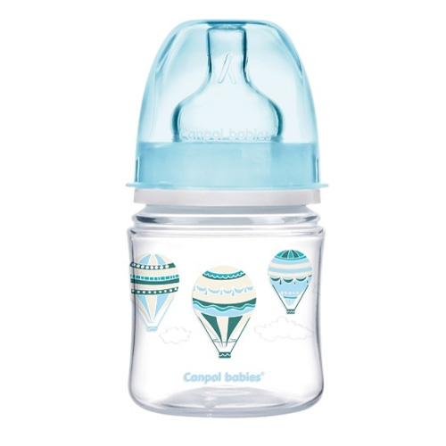 Canpol Бутылочка PP EasyStart с широким горлышком антиколиковая, 120 мл, 0+, голубая (Canpol, Бутылочки), Бутылочки
Canpol Бутылочка PP EasyStart с широким горлышком антиколиковая, 120 мл, 0+, голубая (Canpol, Бутылочки), Бутылочки
