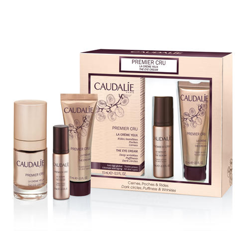 Caudalie Набор для глаз "Премьер Крю": Омолаживающий крем для глаз 15 мл + Омолаживающая сыворотка 10 мл + Омолаживающий крем 15 мл (Caudalie, Premier Cru), Premier Cru
Caudalie Набор для глаз "Премьер Крю": Омолаживающий крем для глаз 15 мл + Омолаживающая сыворотка 10 мл + Омолаживающий крем 15 мл (Caudalie, Premier Cru), Premier Cru