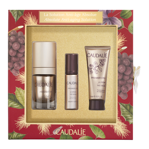 Caudalie Набор для антивозрастного ухода Premier Cru: Омолаживающий крем для глаз 15 мл + Омолаживающая сыворотка 10 мл + Омолаживающий крем 15 мл (Caudalie, Premier Cru), Premier Cru
Caudalie Набор для антивозрастного ухода Premier Cru: Омолаживающий крем для глаз 15 мл + Омолаживающая сыворотка 10 мл + Омолаживающий крем 15 мл (Caudalie, Premier Cru), Premier Cru