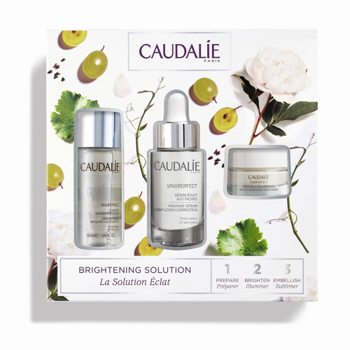 Caudalie Набор для сияния кожи: Сыворотка-сияние против пигментных пятен 30 мл + Эссенция-концентрат для сияния кожи 50 мл + Ночной крем для сияния кожи 15 мл (Caudalie, Vinoperfect), Vinoperfect
Caudalie Набор для сияния кожи: Сыворотка-сияние против пигментных пятен 30 мл + Эссенция-концентрат для сияния кожи 50 мл + Ночной крем для сияния кожи 15 мл (Caudalie, Vinoperfect), Vinoperfect