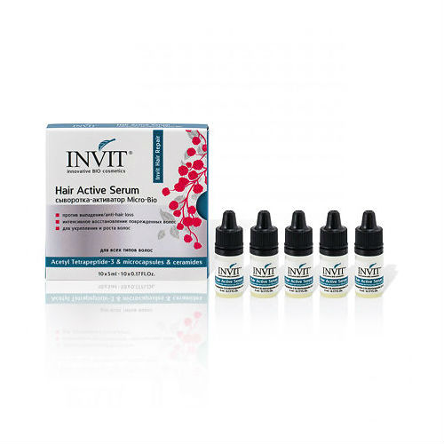 Invit Сыворотка-активатор Hair Active Serum, 5 мл х 10 шт (Invit, Invit Hair Repair), Invit Hair Repair
Invit Сыворотка-активатор Hair Active Serum, 5 мл х 10 шт (Invit, Invit Hair Repair), Invit Hair Repair