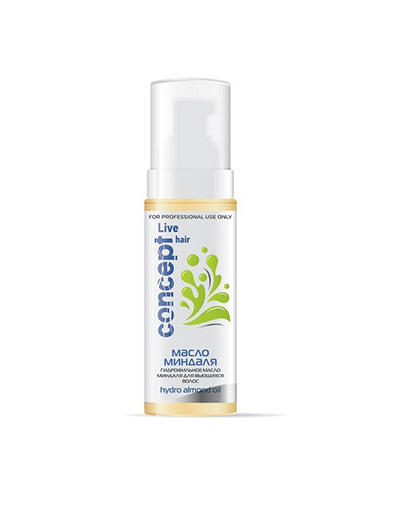 Concept Гидрофильное масло миндаля для вьющихся волос Hydro Almond Oil, 145 мл (Concept, Live Hair), Live Hair
Concept Гидрофильное масло миндаля для вьющихся волос Hydro Almond Oil, 145 мл (Concept, Live Hair), Live Hair