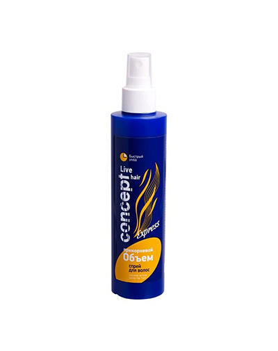 Concept Спрей для волос Прикорневой объем Volume active spray for hair, 200 мл (Concept, Live Hair), Live Hair
Concept Спрей для волос Прикорневой объем Volume active spray for hair, 200 мл (Concept, Live Hair), Live Hair