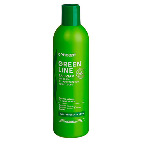 Concept Бальзам для чувствительной кожи головы Balance balsam for sensitive skin, 300 мл (Concept, Green Line), Green Line
Concept Бальзам для чувствительной кожи головы Balance balsam for sensitive skin, 300 мл (Concept, Green Line), Green Line