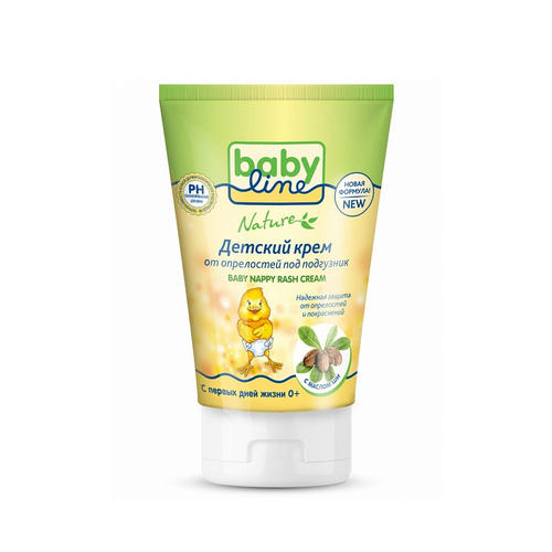 Baby line Детский крем от опрелостей под подгузники 125мл (Baby line, Nature), Nature
Baby line Детский крем от опрелостей под подгузники 125мл (Baby line, Nature), Nature