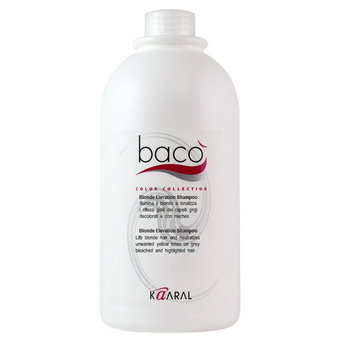 Kaaral Шампунь, придающий блеск волосам и тонирующий седые волосы Blonde elevation shampoo, 1000 мл (Kaaral, Baco), Baco
Kaaral Шампунь, придающий блеск волосам и тонирующий седые волосы Blonde elevation shampoo, 1000 мл (Kaaral, Baco), Baco