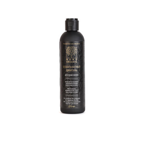 Nano Organic Шампунь для сухих и поврежденных волос, 270 мл (Nano Organic, Для волос), Для волос
Nano Organic Шампунь для сухих и поврежденных волос, 270 мл (Nano Organic, Для волос), Для волос