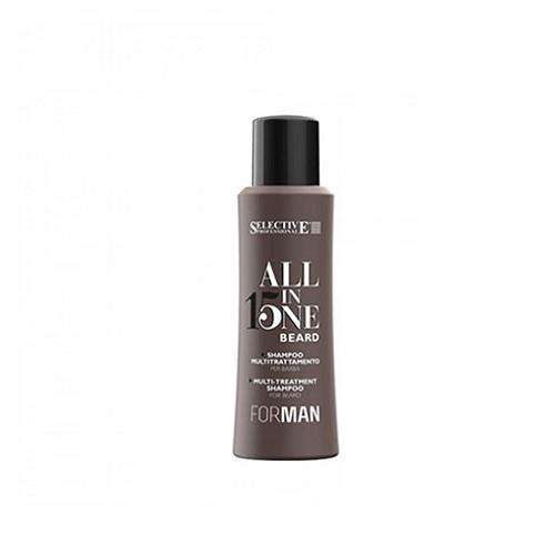 Selective Многофункциональный шампунь для ухода за бородой All In One Beard Shampoo 100 мл (Selective, For Man Line), For Man Line
Selective Многофункциональный шампунь для ухода за бородой All In One Beard Shampoo 100 мл (Selective, For Man Line), For Man Line