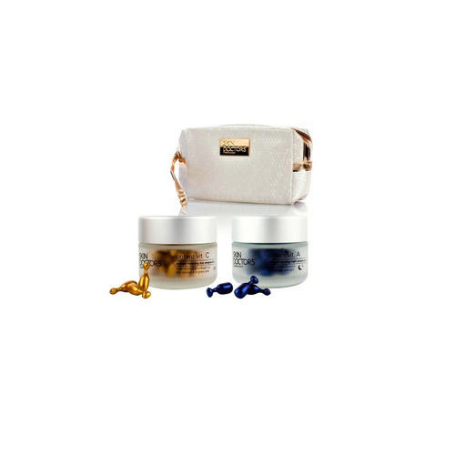 Skin Doctors Набор витаминных сывороток Potent Vit. C и Potent Vit.А + косметичка (Skin Doctors, )
Skin Doctors Набор витаминных сывороток Potent Vit. C и Potent Vit.А + косметичка (Skin Doctors, )