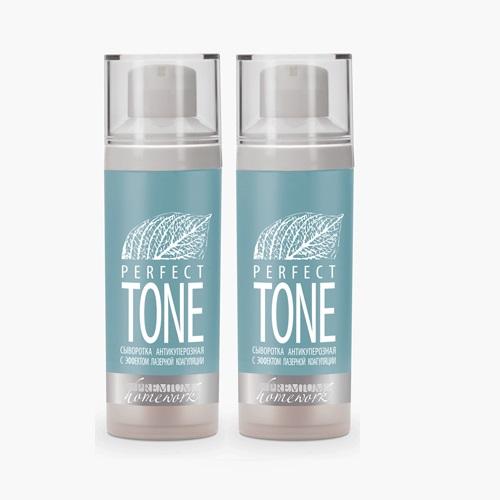 Premium Комплект Сыворотка антикуперозная с эффектом лазерной коагуляции Perfect Tone, 2х30 мл (Premium, Home Work), Home Work
Premium Комплект Сыворотка антикуперозная с эффектом лазерной коагуляции Perfect Tone, 2х30 мл (Premium, Home Work), Home Work