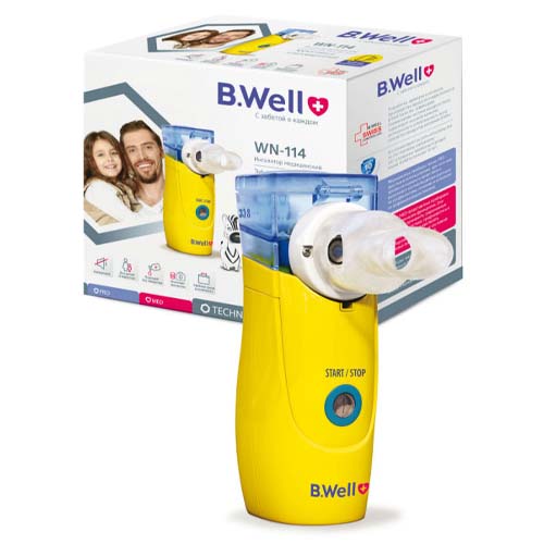 B.Well Ингалятор WN-114 Child для детей (B.Well, Ингалятор Mesh), Ингалятор Mesh
B.Well Ингалятор WN-114 Child для детей (B.Well, Ингалятор Mesh), Ингалятор Mesh