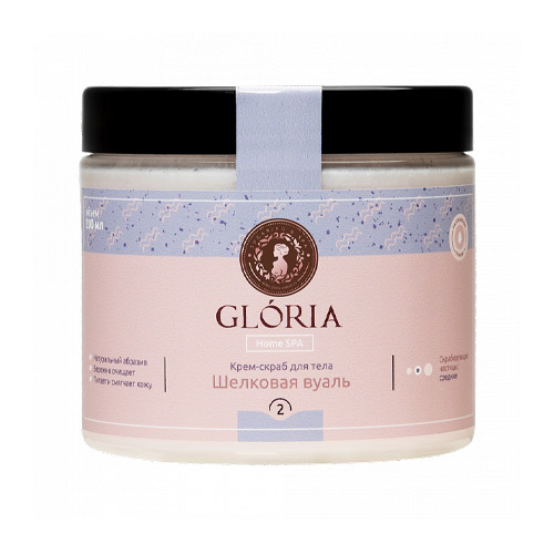 Gloria Крем-скраб для тела Шелковая вуаль 180 мл (Gloria, Home SPA), Home SPA
Gloria Крем-скраб для тела Шелковая вуаль 180 мл (Gloria, Home SPA), Home SPA
