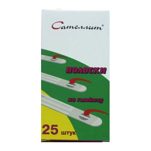Сателлит Тест-полоски Сателлит ПКГЭ-02 N25 (Сателлит, Тест-полоски), Тест-полоски
Сателлит Тест-полоски Сателлит ПКГЭ-02 N25 (Сателлит, Тест-полоски), Тест-полоски