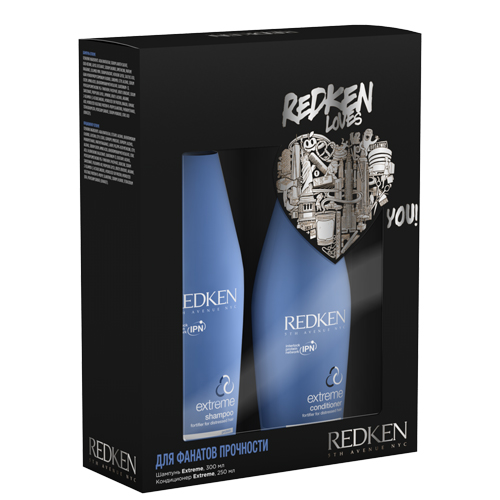 Redken Набор Экстрем (шампунь 300 мл + кондиционер 250 мл) (Redken, Extreme), Extreme
Redken Набор Экстрем (шампунь 300 мл + кондиционер 250 мл) (Redken, Extreme), Extreme
