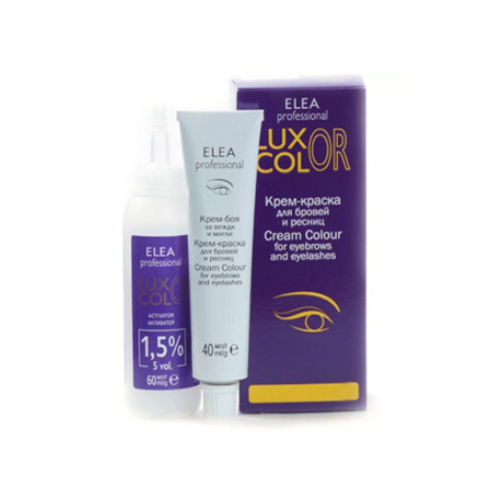 ELEA PROFESSIONAL Краска для бровей и ресниц 40 гр + окислитель 60 мл (ELEA PROFESSIONAL, Окрашивание), Окрашивание
ELEA PROFESSIONAL Краска для бровей и ресниц 40 гр + окислитель 60 мл (ELEA PROFESSIONAL, Окрашивание), Окрашивание