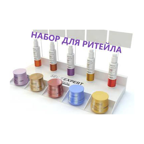 Loreal Professionnel Набор для Ритейла 15 Шотов + 10 масок (Loreal Professionnel, Serie Expert), Serie Expert
Loreal Professionnel Набор для Ритейла 15 Шотов + 10 масок (Loreal Professionnel, Serie Expert), Serie Expert