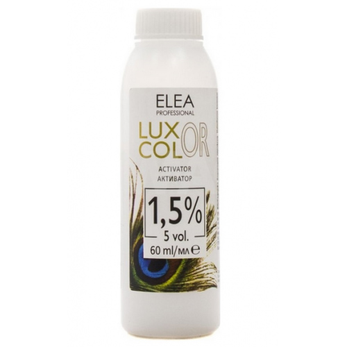 ELEA PROFESSIONAL Активатор для окрашивания волос 1,5% 60 мл (ELEA PROFESSIONAL, Luxor Color), Luxor Color
ELEA PROFESSIONAL Активатор для окрашивания волос 1,5% 60 мл (ELEA PROFESSIONAL, Luxor Color), Luxor Color