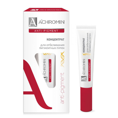 Achromin Концентрат для отбеливания пигментных пятен 15 мл (Achromin, Anti Pigment), Anti Pigment
Achromin Концентрат для отбеливания пигментных пятен 15 мл (Achromin, Anti Pigment), Anti Pigment