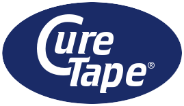 Кьюар Тейп Тейп Classic, хлопок 5 см * 5 м, красный (Cure Tape, Classic) фото 394153