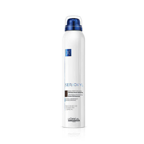 Loreal Professionnel Сериоксил Спрей-камуфляж Брюнет 200 мл (Loreal Professionnel, Serioxyl), Serioxyl
Loreal Professionnel Сериоксил Спрей-камуфляж Брюнет 200 мл (Loreal Professionnel, Serioxyl), Serioxyl
