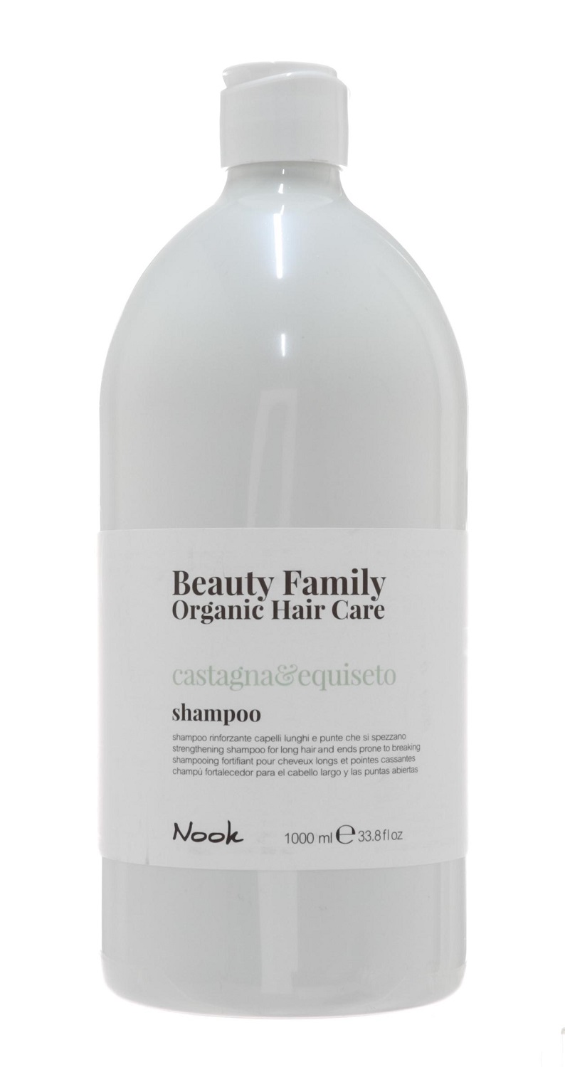 Nook Шампунь для ломких и секущихся волос Shampoo Castagna&Equiseto, 1000 мл (Nook, Beauty Family), Beauty Family
Nook Шампунь для ломких и секущихся волос Shampoo Castagna&Equiseto, 1000 мл (Nook, Beauty Family), Beauty Family