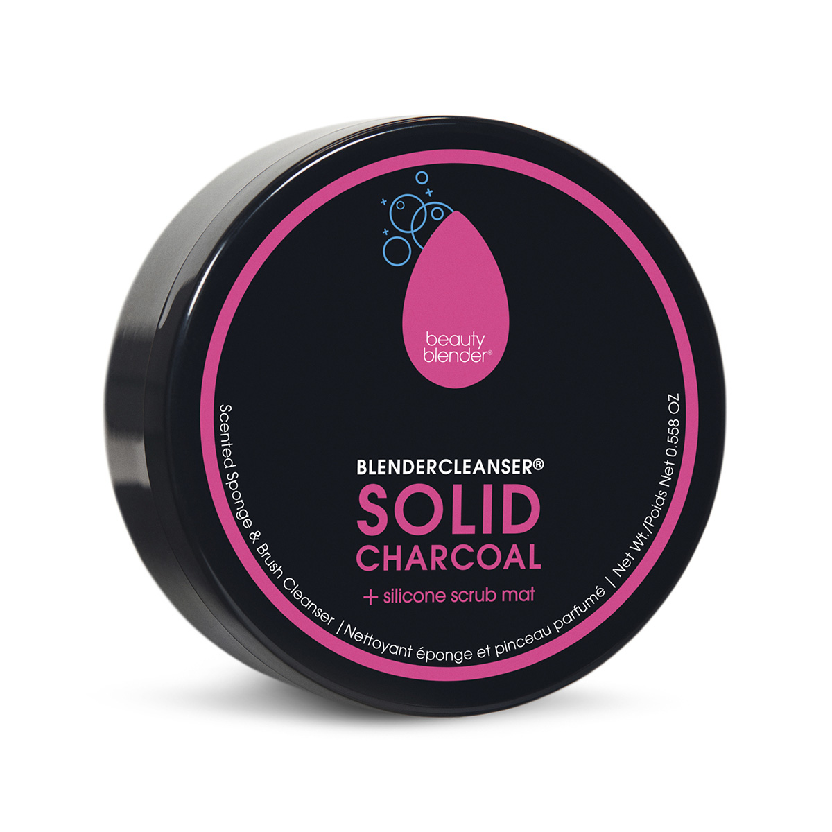 Beautyblender Мыло blendercleanser solid charcoal с углем для очищения спонжей и кистей, 16 г (Beautyblender, Очищение), Очищение
Beautyblender Мыло blendercleanser solid charcoal с углем для очищения спонжей и кистей, 16 г (Beautyblender, Очищение), Очищение
