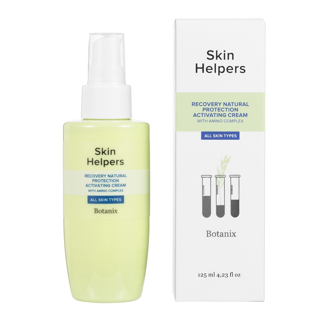 Skin Helpers Восстанавливающий крем-активатор естественной защиты Botanix с комплексом аминокислот, 125 мл (Skin Helpers, Увлажнение), Увлажнение
Skin Helpers Восстанавливающий крем-активатор естественной защиты Botanix с комплексом аминокислот, 125 мл (Skin Helpers, Увлажнение), Увлажнение