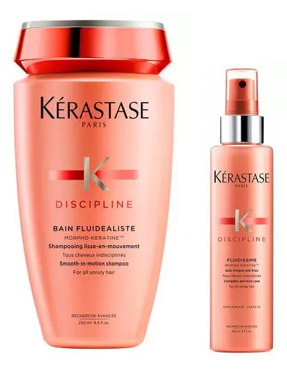 Kerastase Набор: шампунь 250 мл + спрей 150 мл (Kerastase, Discipline), Discipline
Kerastase Набор: шампунь 250 мл + спрей 150 мл (Kerastase, Discipline), Discipline