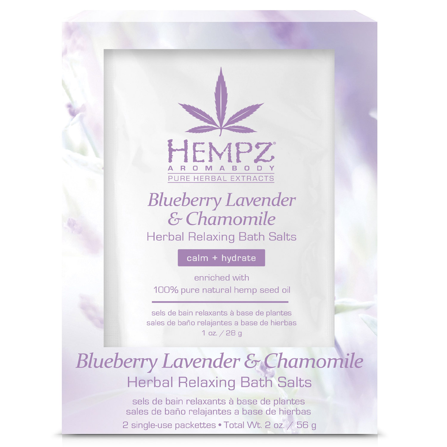 Hempz Расслабляющая соль для ванны Blueberry Lavender & Chamomile Herbal Relaxing Bath Salts, 2 х 28 г (Hempz, Лаванда, ромашка и дикие ягоды), Лаванда, ромашка и дикие ягоды
Hempz Расслабляющая соль для ванны Blueberry Lavender & Chamomile Herbal Relaxing Bath Salts, 2 х 28 г (Hempz, Лаванда, ромашка и дикие ягоды), Лаванда, ромашка и дикие ягоды