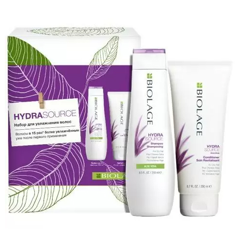 Matrix Набор Hydrasource: Шампунь, 250 ил + Кондиционер, 200 мл (Matrix, Biolage), Biolage
Matrix Набор Hydrasource: Шампунь, 250 ил + Кондиционер, 200 мл (Matrix, Biolage), Biolage