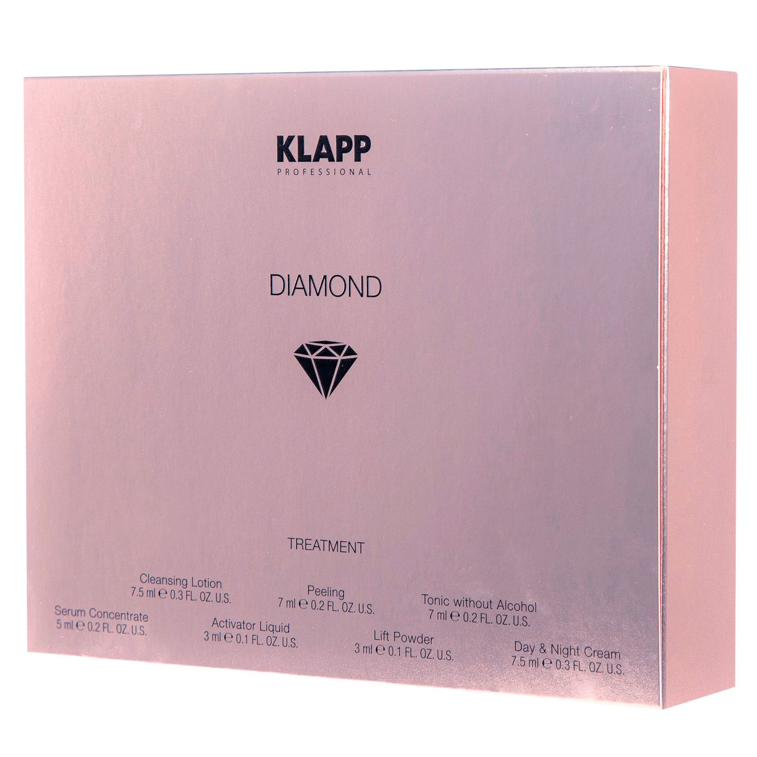 Klapp Подарочный набор мини-продуктов Diamond Treatment, 7 средств (Klapp, Diamond), Diamond
Klapp Подарочный набор мини-продуктов Diamond Treatment, 7 средств (Klapp, Diamond), Diamond