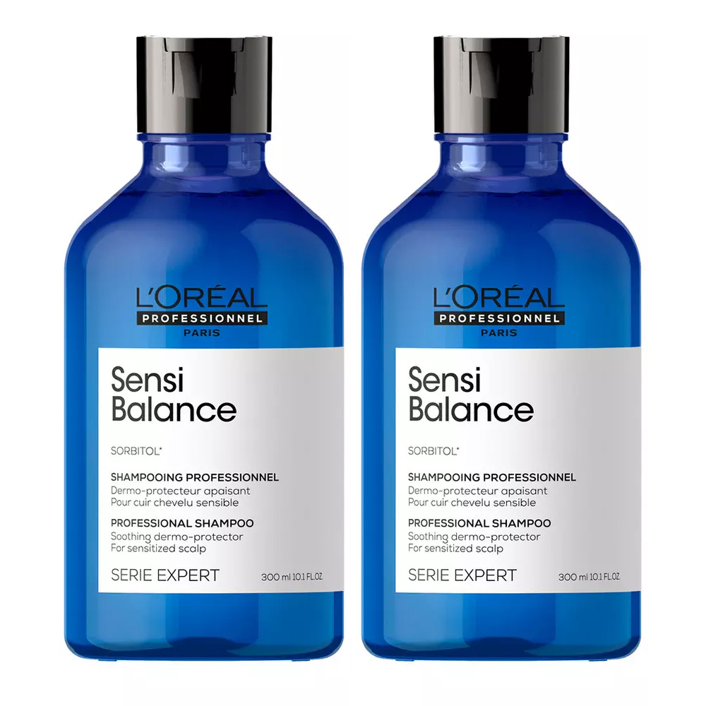 L'oreal Professionnel Успокаивающий шампунь Scalp Care Sensi Balance для защиты кожи головы, 2 х 300 мл (L'oreal Professionnel, Serie Expert), Serie Expert
L'oreal Professionnel Успокаивающий шампунь Scalp Care Sensi Balance для защиты кожи головы, 2 х 300 мл (L'oreal Professionnel, Serie Expert), Serie Expert