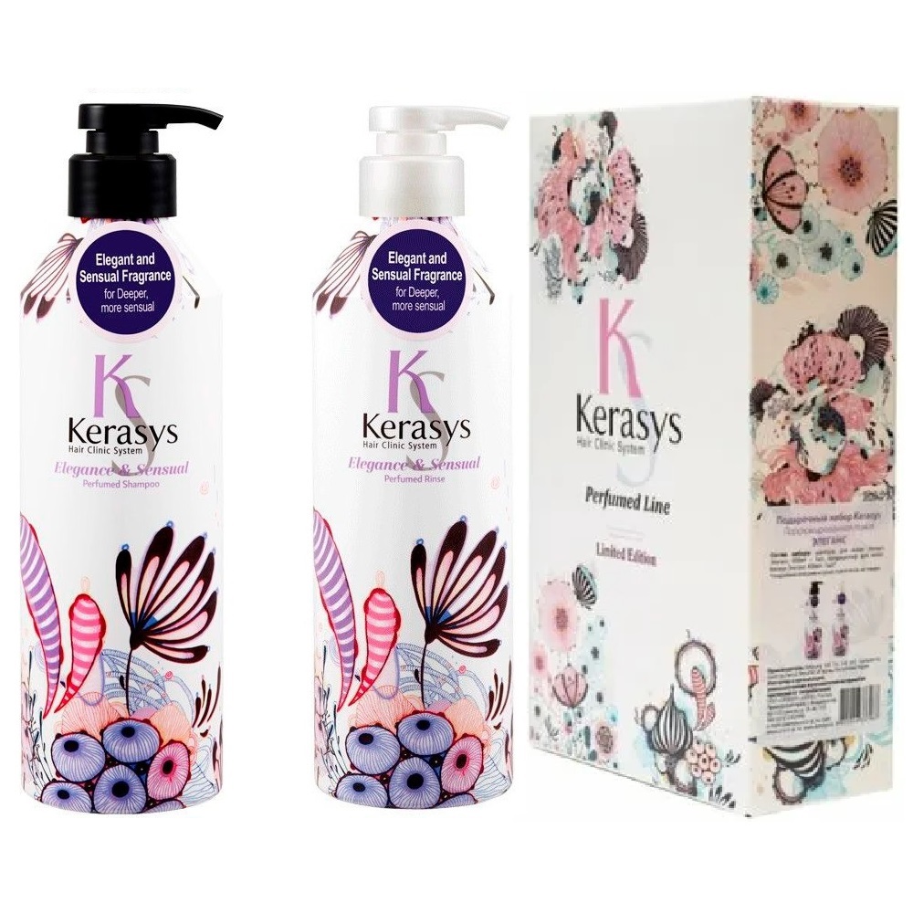 Kerasys Набор "Элеганс" для тонких и ослабленных волос: Шампунь 400 мл + Кондиционер 400 мл (Kerasys, Perfumed Line), Perfumed Line
Kerasys Набор "Элеганс" для тонких и ослабленных волос: Шампунь 400 мл + Кондиционер 400 мл (Kerasys, Perfumed Line), Perfumed Line