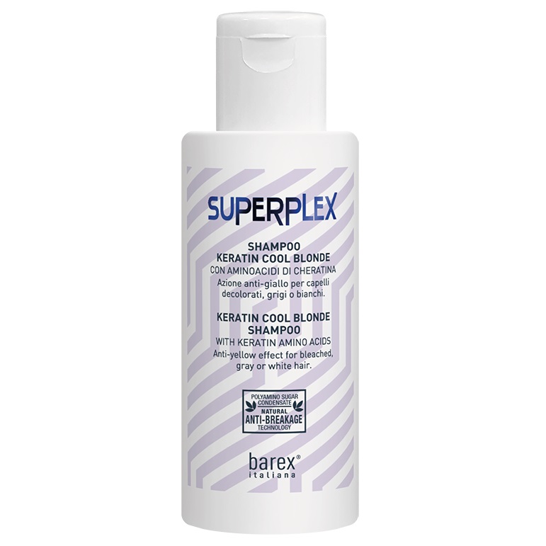 Barex Шампунь для придания холодного оттенка Keratin Cool Blonde Shampoo, 100 мл (Barex, Superplex), Superplex
Barex Шампунь для придания холодного оттенка Keratin Cool Blonde Shampoo, 100 мл (Barex, Superplex), Superplex