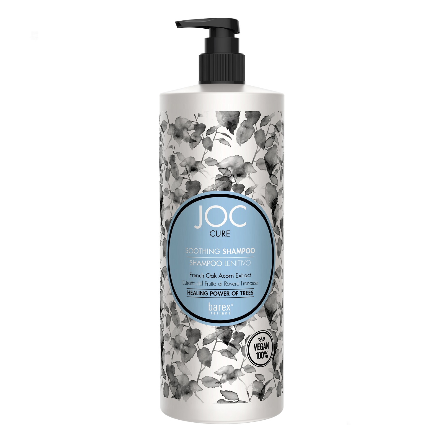 Barex Успокаивающий шампунь с экстрактом желудя черешчатого дуба Soothing Shampoo, 1000 мл (Barex, Joc Cure), Joc Cure
Barex Успокаивающий шампунь с экстрактом желудя черешчатого дуба Soothing Shampoo, 1000 мл (Barex, Joc Cure), Joc Cure