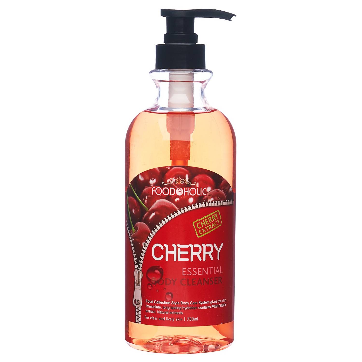 Food A Holic Гель для душа с экстрактом вишни Essential Body Cleanser Cherry, 750 мл (Food A Holic, Body), Body
Food A Holic Гель для душа с экстрактом вишни Essential Body Cleanser Cherry, 750 мл (Food A Holic, Body), Body