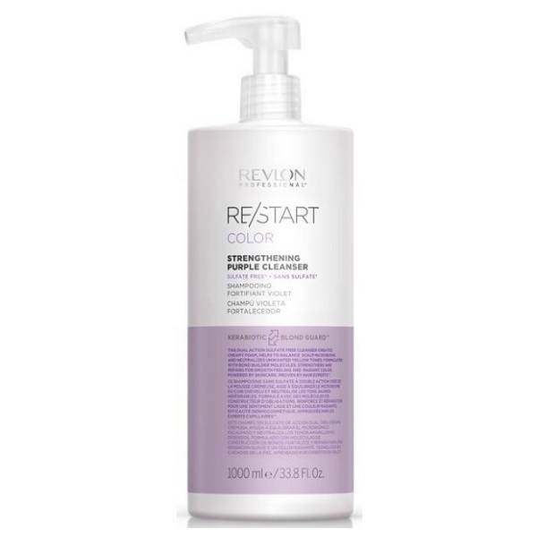 Revlon Professional Укрепляющий фиолетовый шампунь Purple Cleanser, 1000 мл (Revlon Professional, Restart), Restart
Revlon Professional Укрепляющий фиолетовый шампунь Purple Cleanser, 1000 мл (Revlon Professional, Restart), Restart