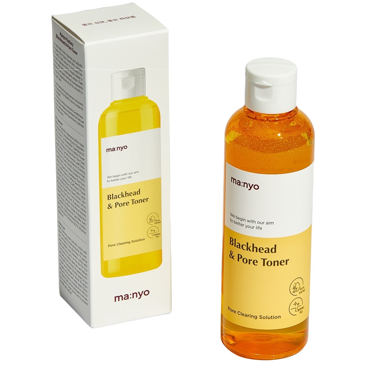 Manyo Очищающий тонер c BHA кислотой против черных точек, 210 мл (Manyo, Blackhead and Pore), Blackhead and Pore
Manyo Очищающий тонер c BHA кислотой против черных точек, 210 мл (Manyo, Blackhead and Pore), Blackhead and Pore