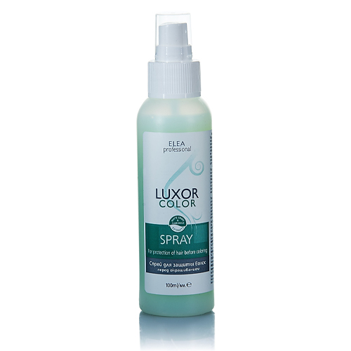 ELEA PROFESSIONAL Спрей для защиты волос перед окрашиванием 100 мл (ELEA PROFESSIONAL, Luxor Color), Luxor Color
ELEA PROFESSIONAL Спрей для защиты волос перед окрашиванием 100 мл (ELEA PROFESSIONAL, Luxor Color), Luxor Color