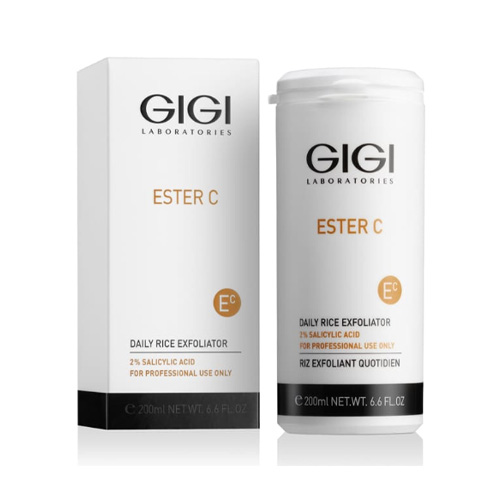GIGI Эксфолиант очищение и шлифовка кожи с салициловой кислотой 200 мл (GIGI, Ester C), Ester C
GIGI Эксфолиант очищение и шлифовка кожи с салициловой кислотой 200 мл (GIGI, Ester C), Ester C