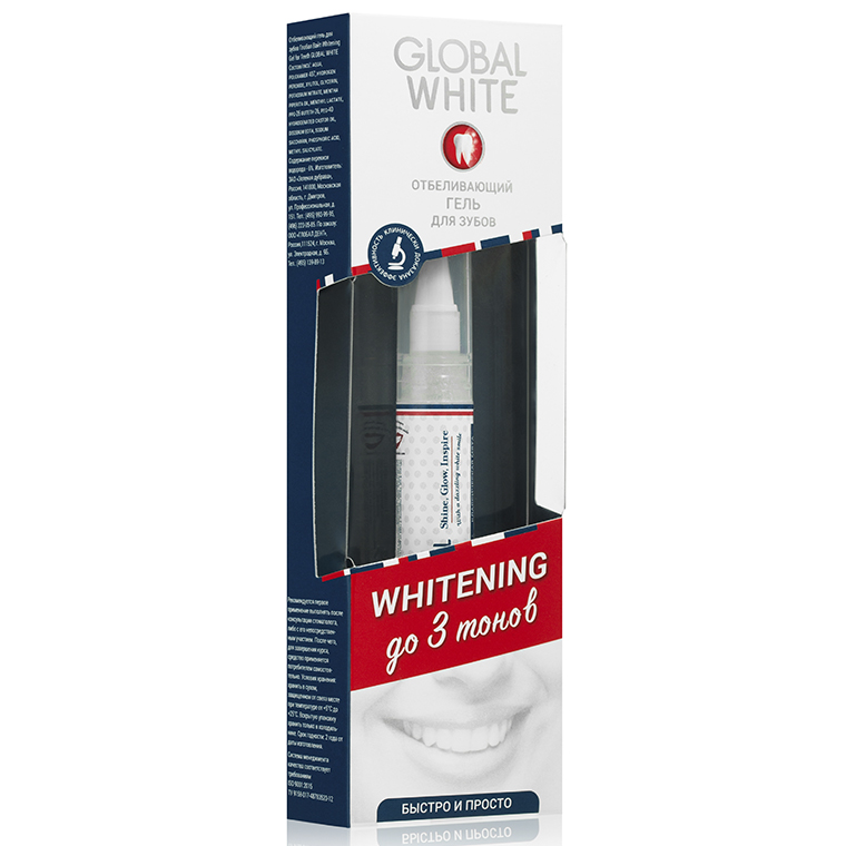 Глобал Уайт Отбеливающий гель-карандаш, 5 мл (Global White, Отбеливание) фото 8