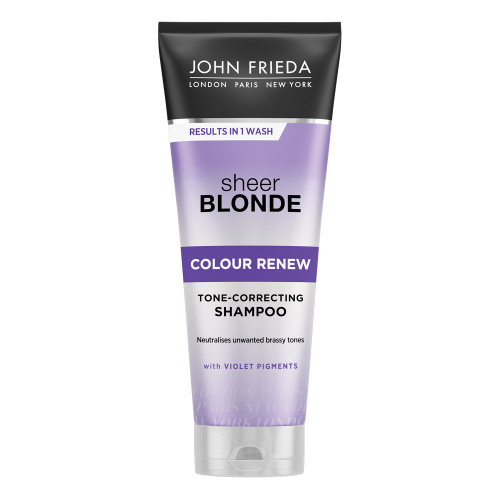 John Frieda Sheer Blonde Violet Crush Шампунь с фиолетовым пигментом для нейтрализации желтизны блонд оттенков 250 мл (John Frieda, Sheer Blonde), Sheer Blonde
John Frieda Sheer Blonde Violet Crush Шампунь с фиолетовым пигментом для нейтрализации желтизны блонд оттенков 250 мл (John Frieda, Sheer Blonde), Sheer Blonde