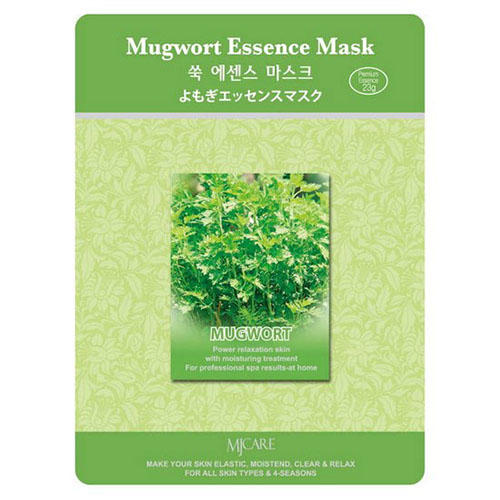 Mijin Тканевая маска полынь Mugwort Essence Mask Mijin 23 г (Mijin, MjCare), MjCare 
Mijin Тканевая маска полынь Mugwort Essence Mask Mijin 23 г (Mijin, MjCare), MjCare