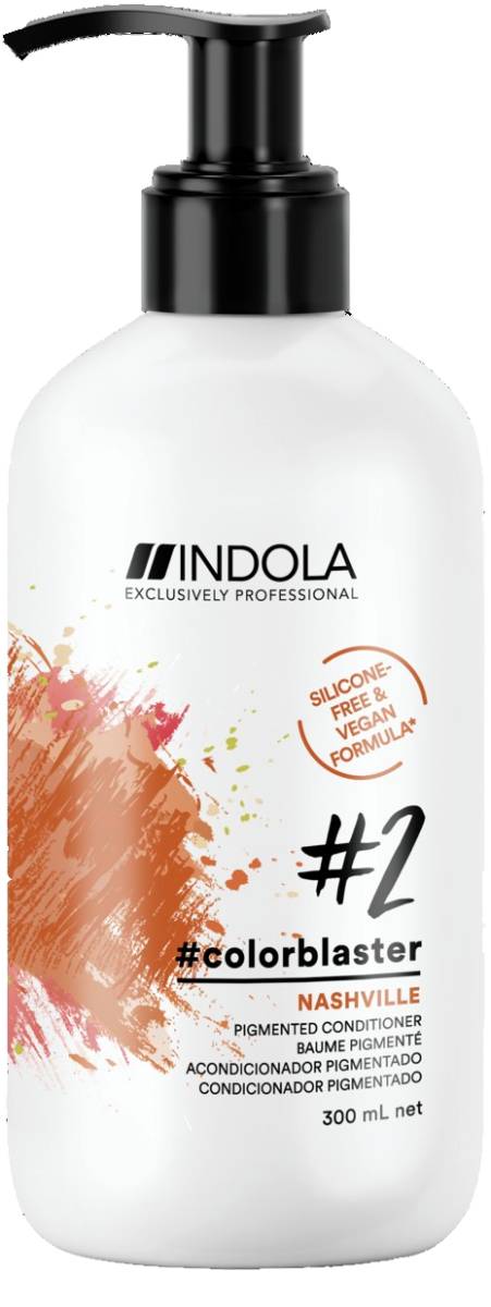 Indola Тонирующий кондиционер #colorblaster "Нэшвилл" Яркий медный, 300 мл (Indola, Color), Color
Indola Тонирующий кондиционер #colorblaster "Нэшвилл" Яркий медный, 300 мл (Indola, Color), Color